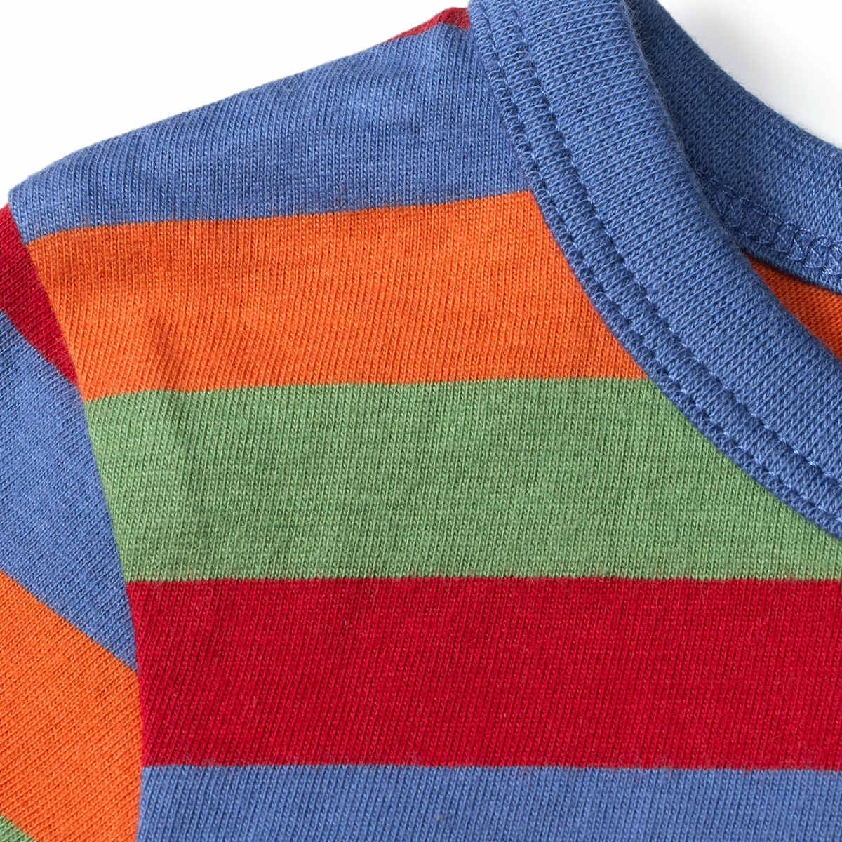 Langarmshirt mit Ringel-Muster, bunt, Gr. 104, 1 St