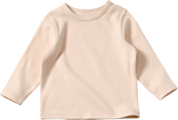 ALANA Langarmshirt mit Waffel-Struktur, beige, Gr. 110, 1 St