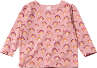 Langarmshirt Pro Climate mit Regenbogen-Muster, rosa, Gr. 122, 1 St ALANA