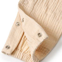 Latzhose aus Musselin, beige, Gr. 68, 1 St ALANA