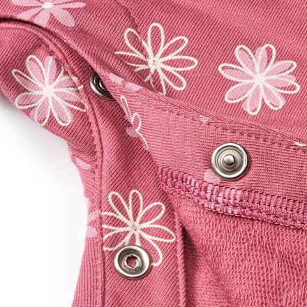 Latzhose mit Blumen-Muster, rosa, Gr. 62, 1 St ALANA