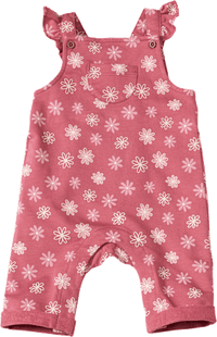 Latzhose mit Blumen-Muster, rosa, Gr. 62, 1 St ALANA