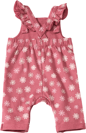 Latzhose mit Blumen-Muster, rosa, Gr. 62, 1 St ALANA