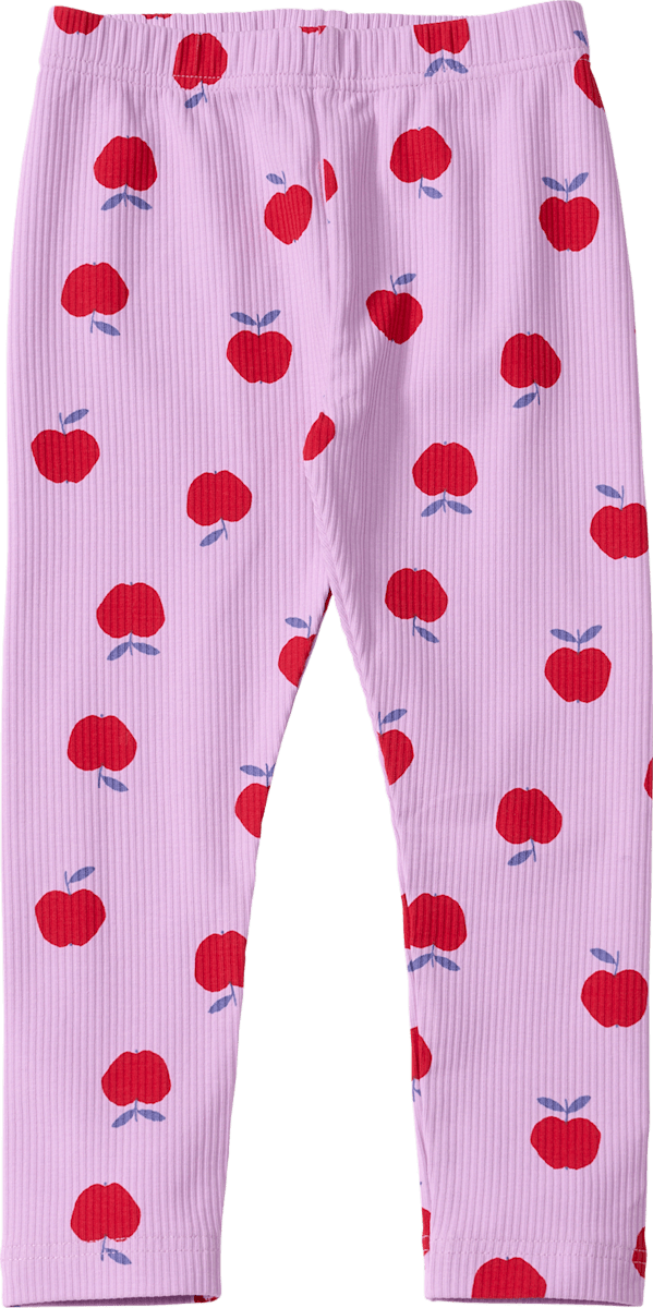 ALANA Leggings mit Apfel-Muster, lila, Gr. 122, 1 St