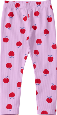 ALANA Leggings mit Apfel-Muster, lila, Gr. 122, 1 St
