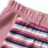 Leggings mit Ringel-Muster, rosa, Gr. 134, 2 St