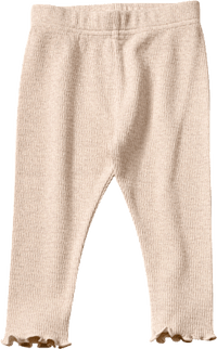 Leggings mit Ripp-Struktur, beige, Gr. 80, 1 St