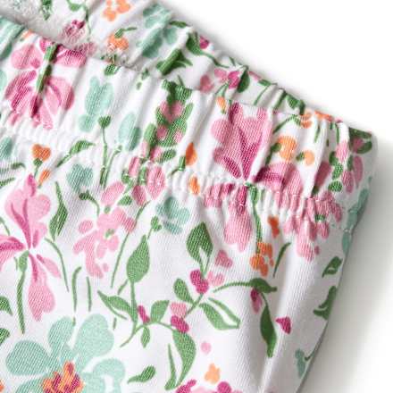 Leggings Pro Climate mit Blumen-Muster, weiß & rosa, Gr. 74, 1 St ALANA