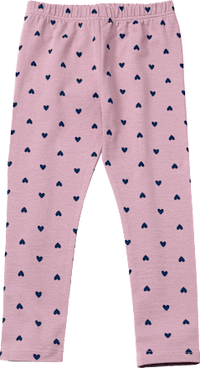 Leggings Pro Climate mit Herz-Muster, lila, Gr. 110, 1 St ALANA