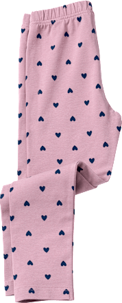 Leggings Pro Climate mit Herz-Muster, lila, Gr. 110, 1 St ALANA