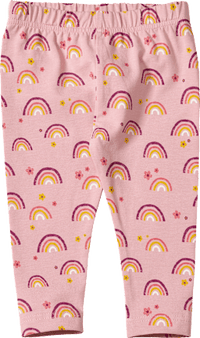 Leggings Pro Climate mit Regenbogen-Muster, rosa, Gr. 80, 1 St ALANA