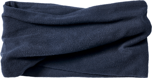 Loop Schal aus Fleece, blau, 1 St