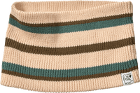Loop Schal aus Strick, braun & beige & grün, 1 St
