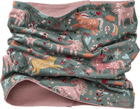 Lussjaal met eenhoornpatroon, kleurrijk, 1 stuk