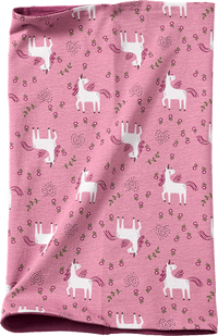 Loop Schal mit Einhorn-Muster, rosa, 1 St ALANA
