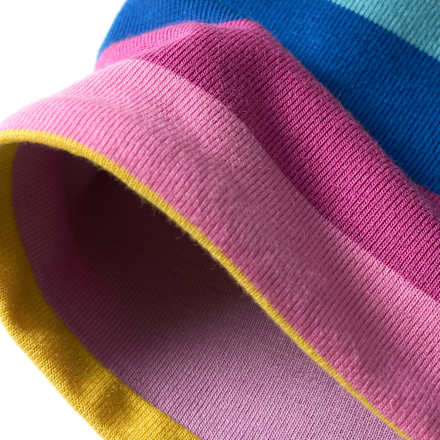 Loop Schal mit Ringel-Muster, bunt, 1 St