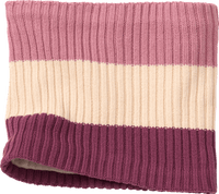 Loop Schal mit Ripp-Struktur, rosa & beige, 1 St