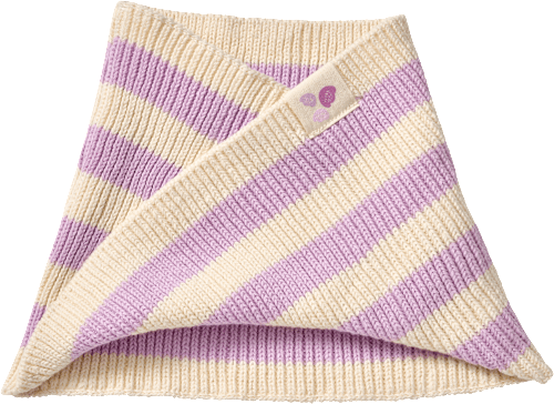 Loop Schal mit Streifen-Muster, lila, 1 St