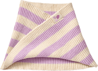 Loop Schal mit Streifen-Muster, lila, 1 St