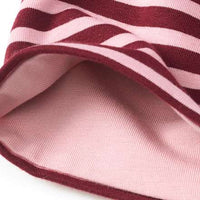 Loop Schal mit Streifen-Muster, rosa, 1 St