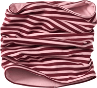 Loop Schal mit Streifen-Muster, rosa, 1 St