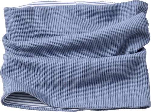 Loop Schal mit Waffel-Struktur, blau, 1 St