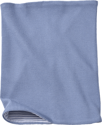 Loop Schal mit Waffel-Struktur, blau, 1 St
