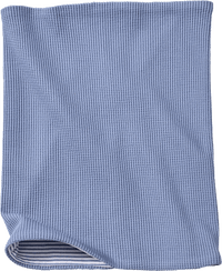 Loop Schal mit Waffel-Struktur, blau, 1 St