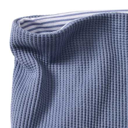 Loop Schal mit Waffel-Struktur, blau, 1 St
