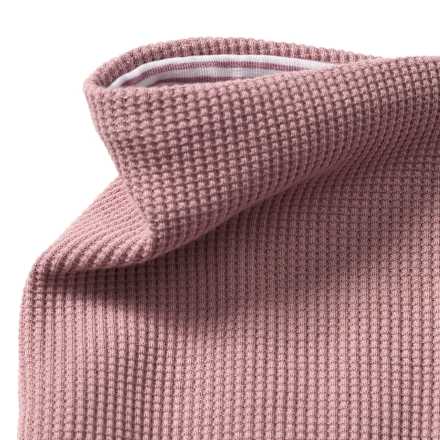 Loop Schal mit Waffel-Struktur, rosa, 1 St