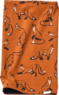 Loop Schal Pro Climate mit Fuchs-Muster, braun, 1 St
