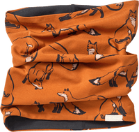Loop Schal Pro Climate mit Fuchs-Muster, braun, 1 St