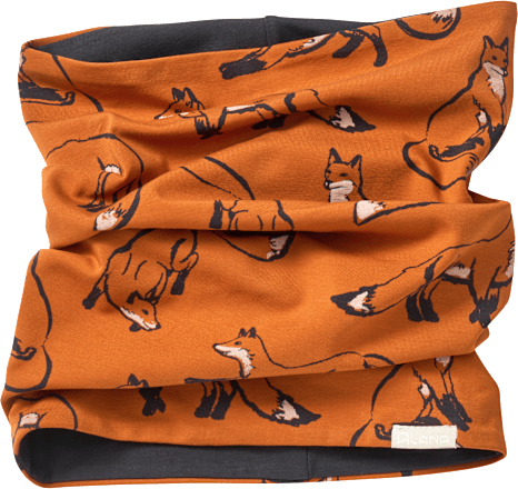 Loop Schal Pro Climate mit Fuchs-Muster, braun, 1 St