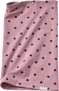 Loop Schal Pro Climate mit Herz-Muster, lila, 1 St ALANA