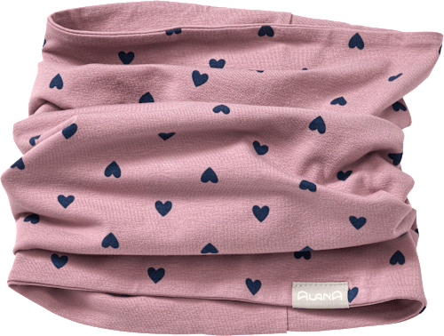 Loop Schal Pro Climate mit Herz-Muster, lila, 1 St ALANA