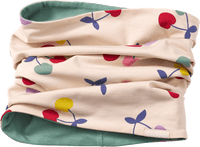 Loop Schal Pro Climate mit Kirschen-Muster, beige, 1 St