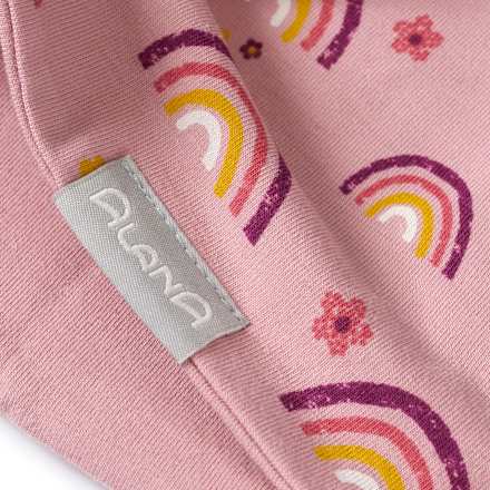 Loop Schal Pro Climate mit Regenbogen-Muster, rosa, 1 St ALANA