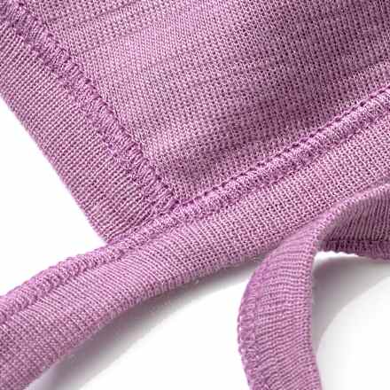 Mütze aus Bio-Wolle & Seide, mauve, Gr. 38/39, 1 St ALANA