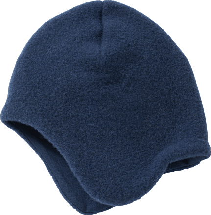 Mütze aus Wolle, blau, Gr. 54/55, 1 St