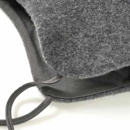 Wollen muts, grijs, maat 48/49, 1 stuk