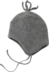 Wollen muts, grijs, maat 48/49, 1 stuk