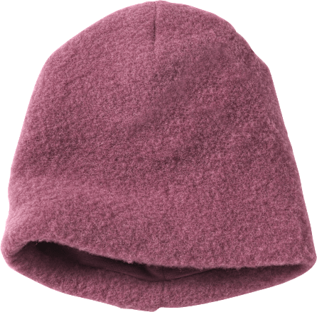 Mütze aus Wolle, lila, Gr. 54/55, 1 St