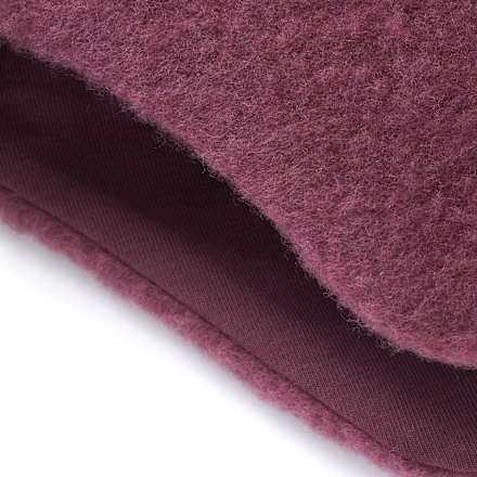 Wollen muts, paars, maat 54/55, 1 stuk