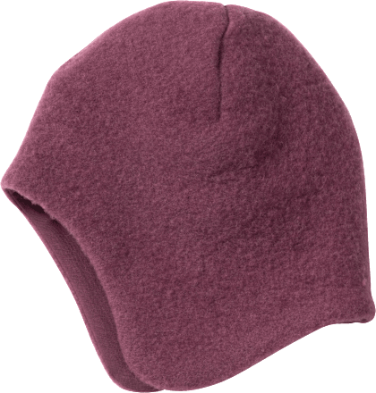 Mütze aus Wolle, lila, Gr. 54/55, 1 St