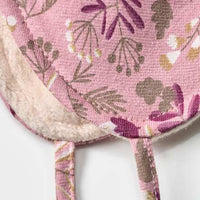 ALANA Mütze mit Blätter-Muster, rosa, Gr. 46/47, 1 St