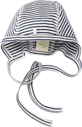 Mütze mit Ringeln, weiß & blau, Gr. 38/39, 1 St ALANA