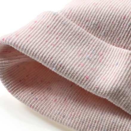 Mütze mit Ripp-Struktur, beige, Gr. 44/45, 1 St