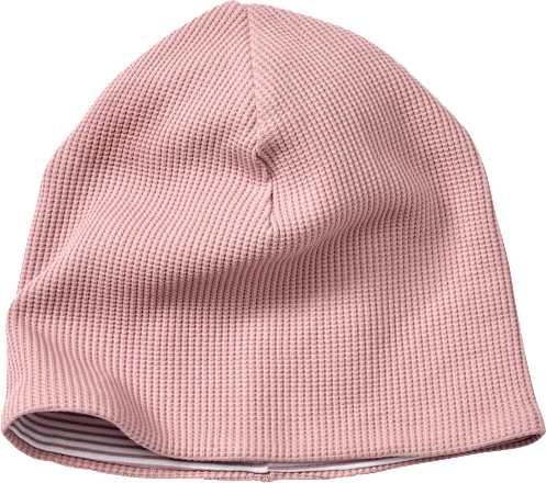 Mütze mit Waffel-Struktur, rosa, Gr. 50/51, 1 St
