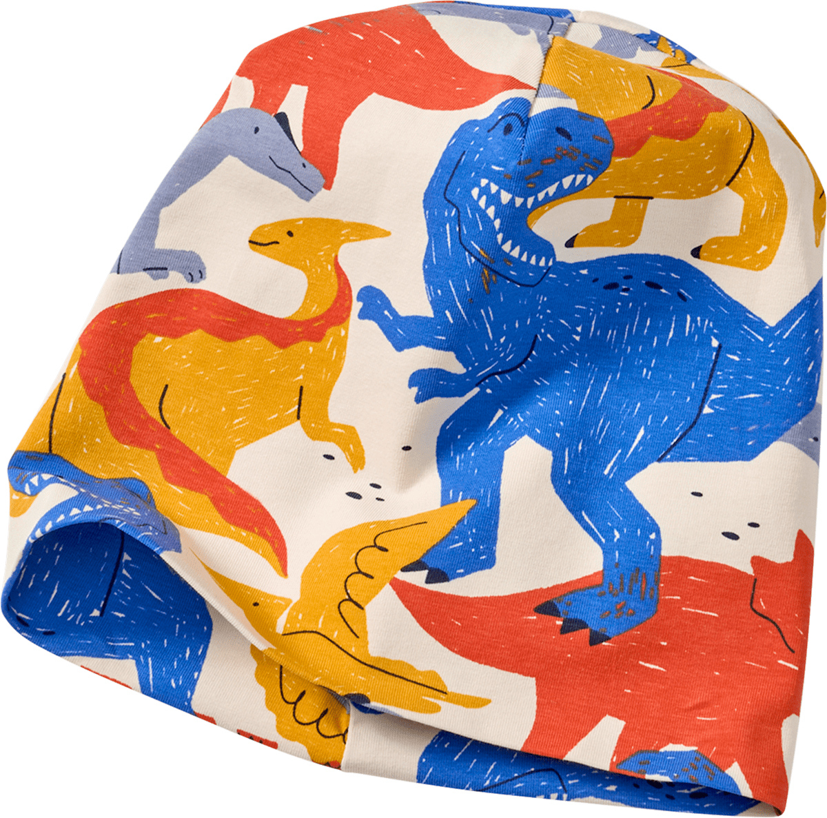 Mütze Pro Climate mit Dino-Muster, bunt, Gr. 50/51, 1 St
