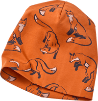 ALANA Mütze Pro Climate mit Fuchs-Muster, braun, Gr. 52/53, 1 St